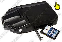 Авто камера - видеорегистратор в машину HD-720-6-IR DVR (DVR-027, HD 027 DVR)